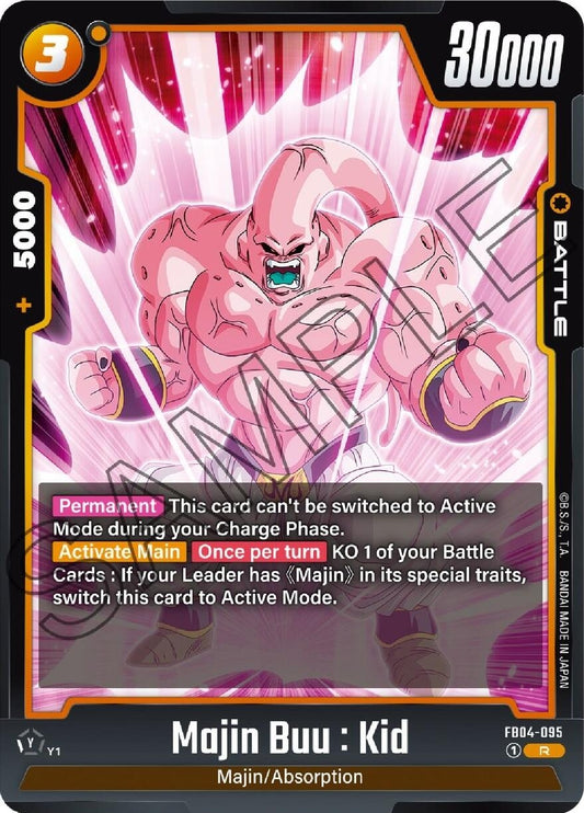 Image for Majin Buu : Kid - FB04-095 - Dragon Ball Super: Fusion World