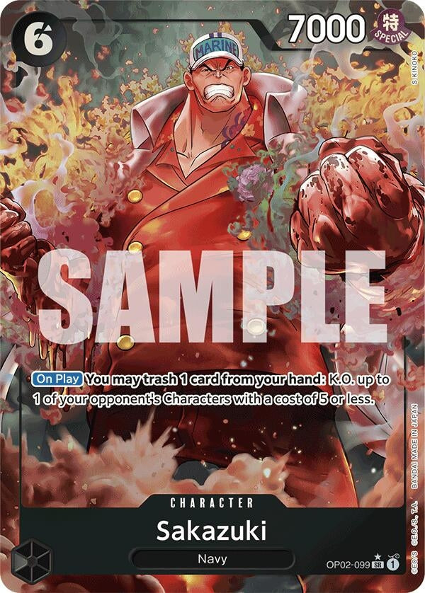 Image for Sakazuki (Alternate Art) - One Piece Card Game