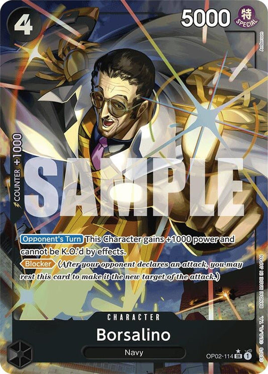 Image for Borsalino (Alternate Art) - One Piece Card Game
