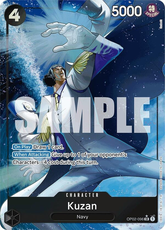 Image for Kuzan (OP02-096) (Alternate Art) - One Piece Card Game