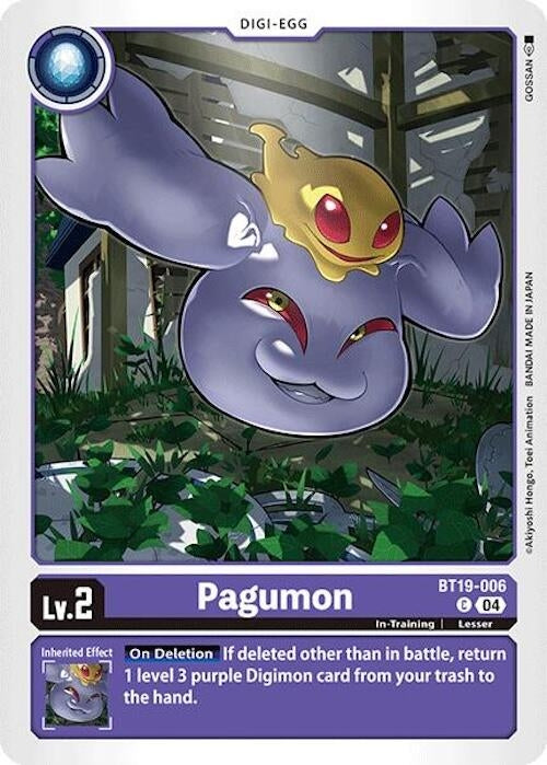 Image for Pagumon - Digimon Card Game