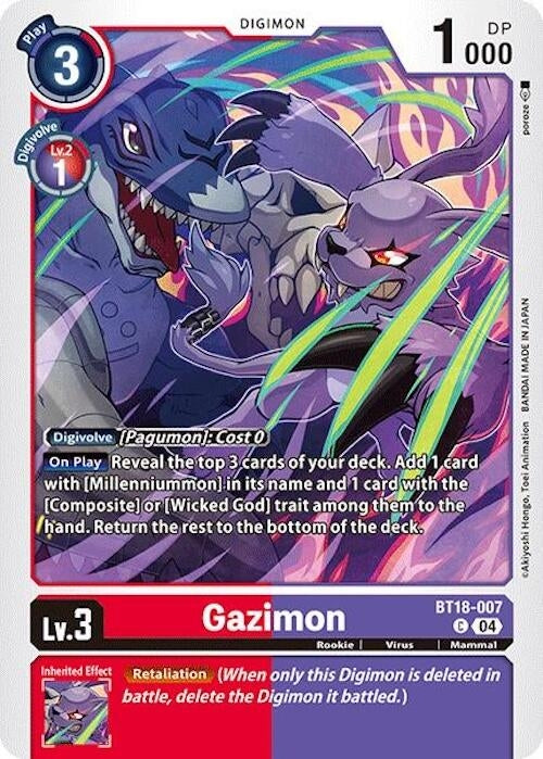 Image for Gazimon - Digimon Card Game