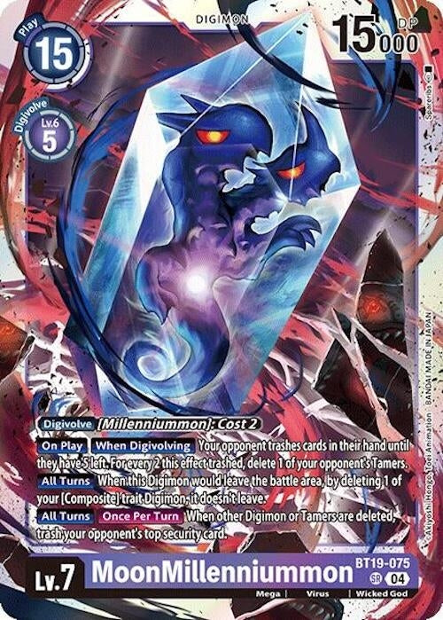 Image for MoonMillenniummon - Digimon Card Game