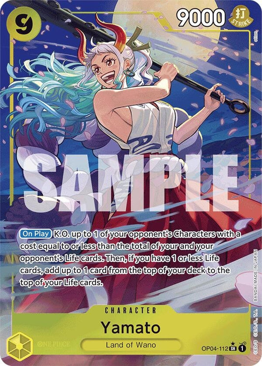 Image for Yamato (OP04-112) (Alternate Art) - One Piece Card Game