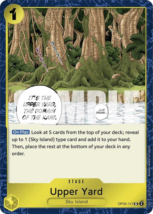 Image for Upper Yard (Jolly Roger Foil) - One Piece Card Game
