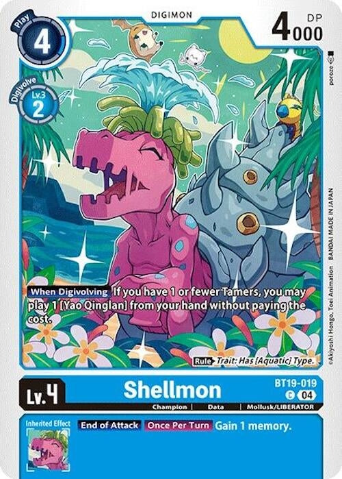 Image for Shellmon - Digimon Card Game