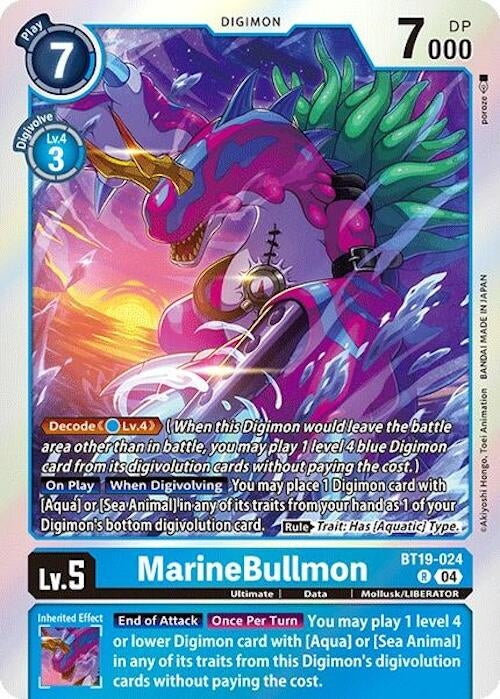 Image for MarineBullmon - Digimon Card Game