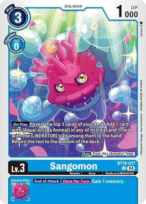 Image for Sangomon - Digimon Card Game