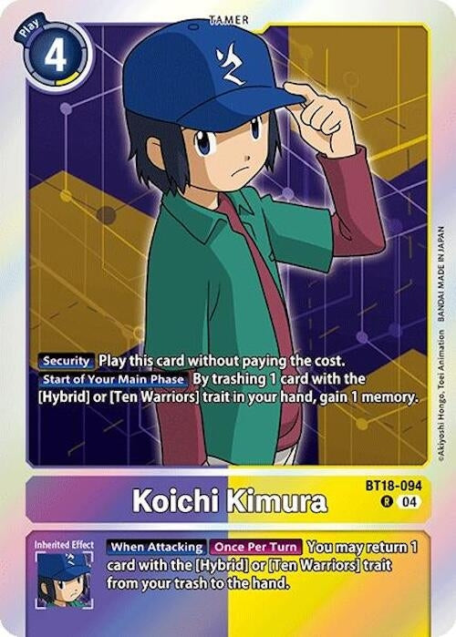 Image for Koichi Kimura - Digimon Card Game
