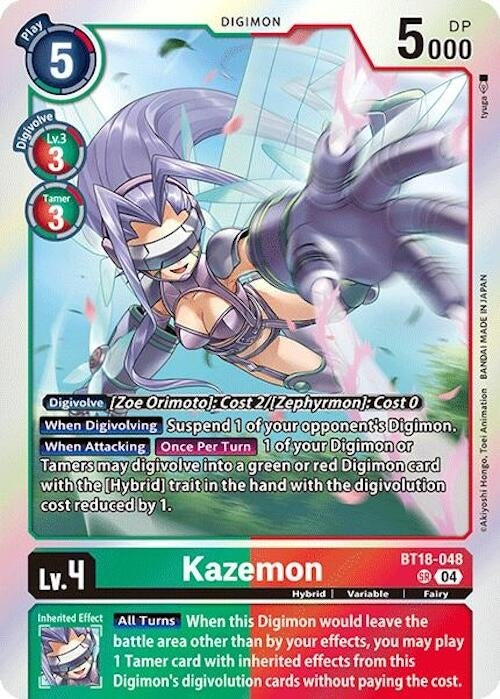 Image for Kazemon - Digimon Card Game