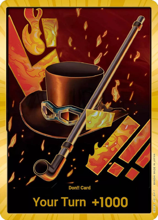Image for DON!! Card (Sabo) (Gold) - One Piece Card Game