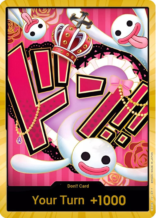 Image for DON!! Card (Perona) (Gold) - One Piece Card Game