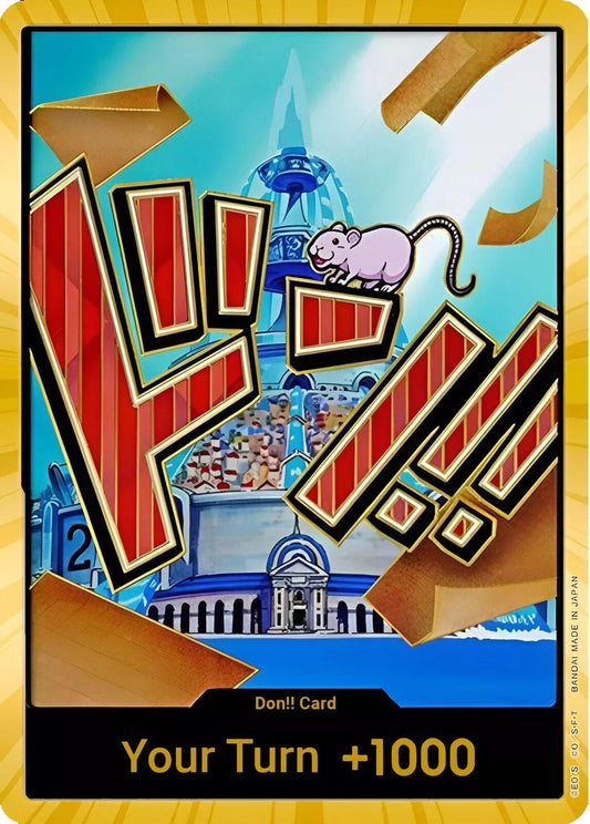 Image for DON!! Card (Iceberg) (Gold) - One Piece Card Game