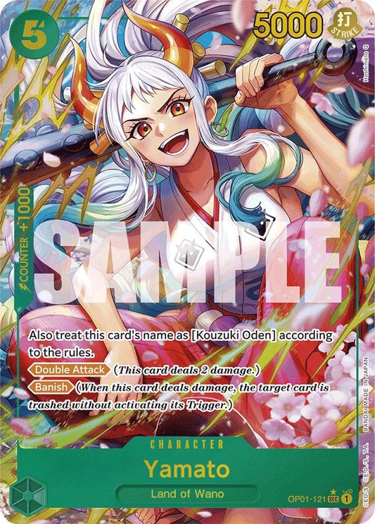 Image for Yamato (OP01-121) (Alternate Art) - One Piece Card Game