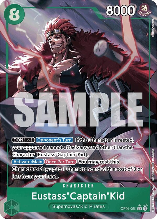 Image for Eustass"Captain"Kid (OP01-051) (Alternate Art) - One Piece Card Game