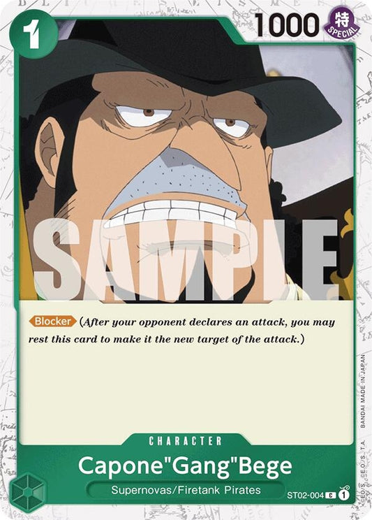 Image for Capone"Gang"Bege (ST02-004) (Jolly Roger Foil) - One Piece Card Game