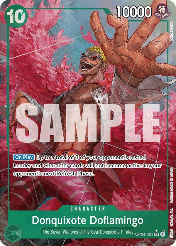 Image for Donquixote Doflamingo (Alternate Art) - One Piece Card Game