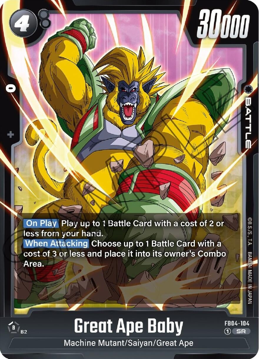 Image for Great Ape Baby - Dragon Ball Super: Fusion World