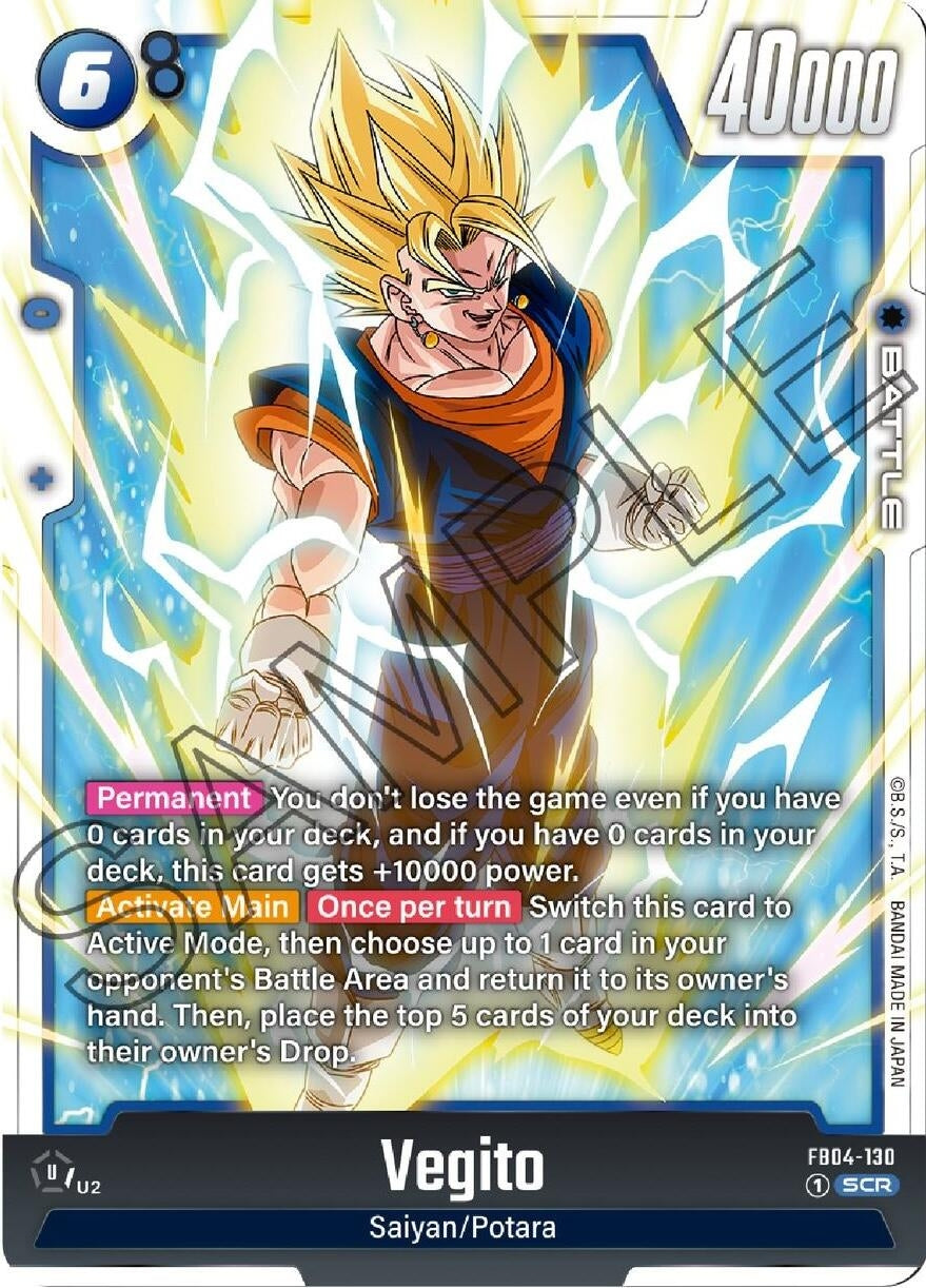 Image for Vegito - FB04-130 - Dragon Ball Super: Fusion World