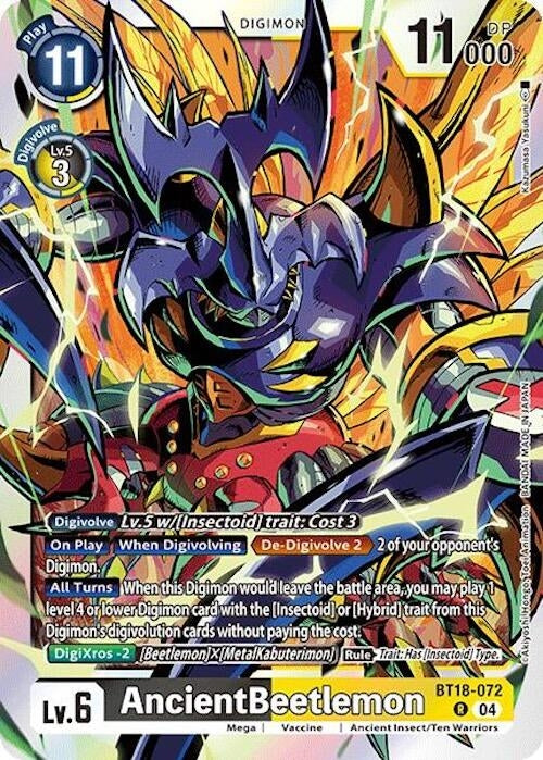 Image for AncientBeetlemon - Digimon Card Game