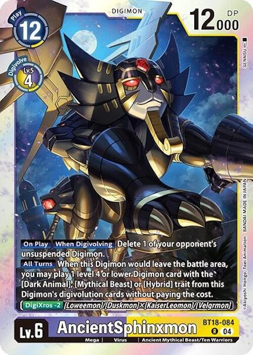 Image for AncientSphinxmon - Digimon Card Game
