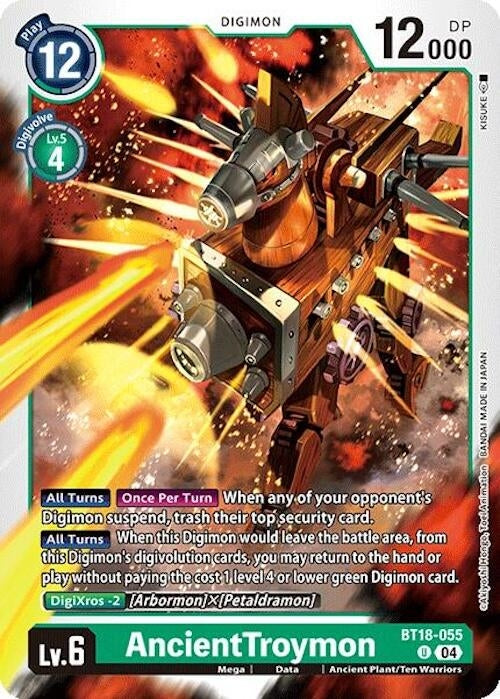Image for AncientTroymon - Digimon Card Game
