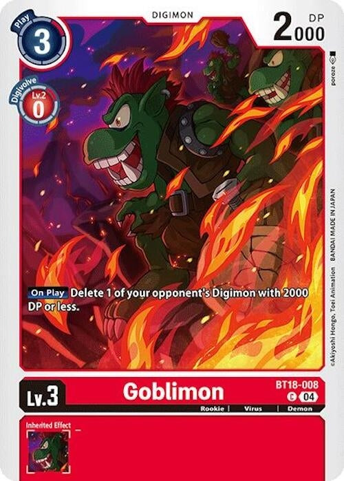 Image for Goblimon - Digimon Card Game