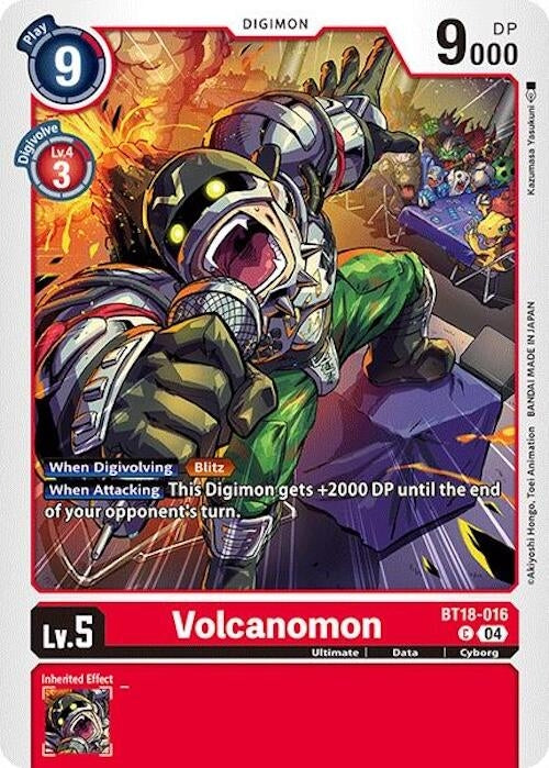 Image for Volcanomon - Digimon Card Game