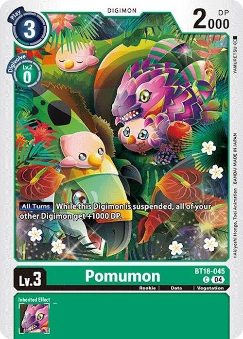 Image for Pomumon - Digimon Card Game
