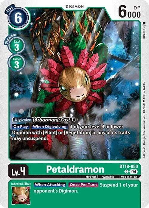 Image for Petaldramon - Digimon Card Game