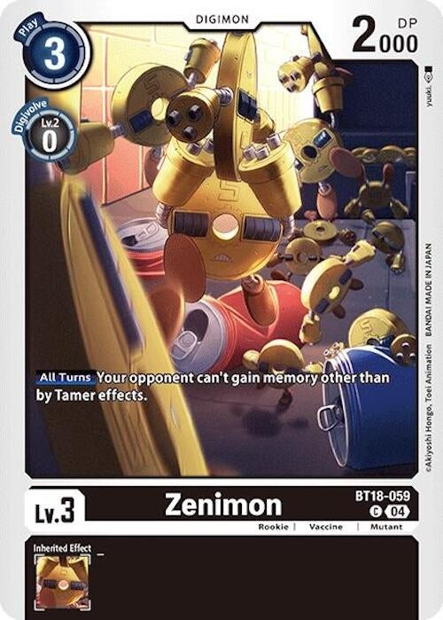 Image for Zenimon - Digimon Card Game