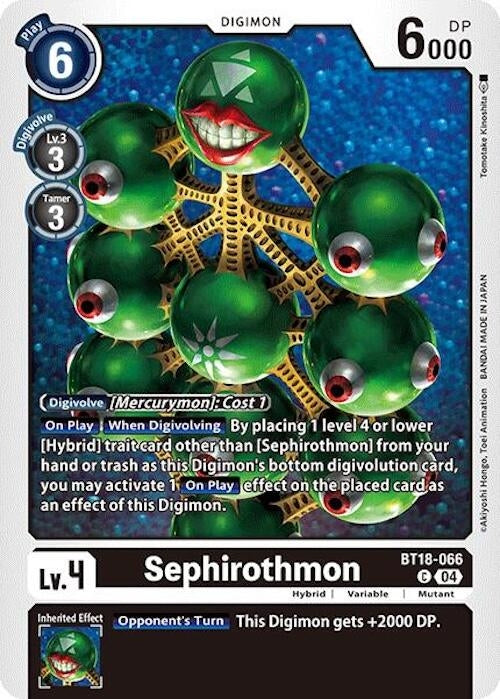 Image for Sephirothmon - Digimon Card Game