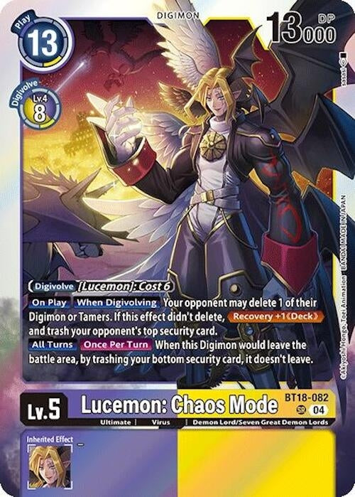Image for Lucemon: Chaos Mode - Digimon Card Game