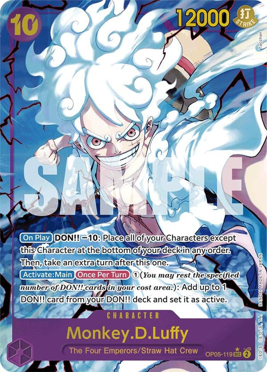 Image for Monkey.D.Luffy (OP05-119) (Alternate Art) - One Piece Card Game
