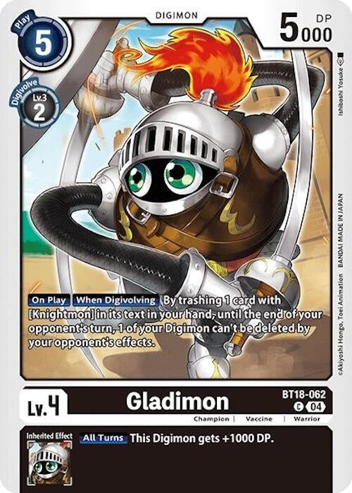 Image for Gladimon - Digimon Card Game