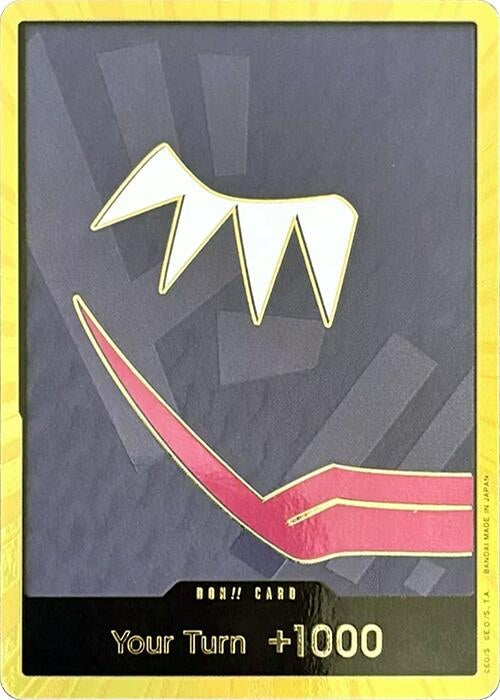 Image for DON!! Card (Rosinante) (Gold) - One Piece Card Game