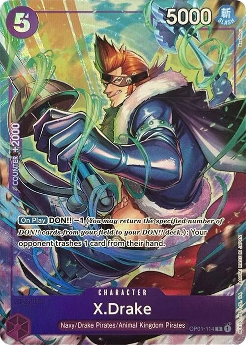 Image for X.Drake (Premium Card Collection -Best Selection Vol. 2-) - One Piece Card Game
