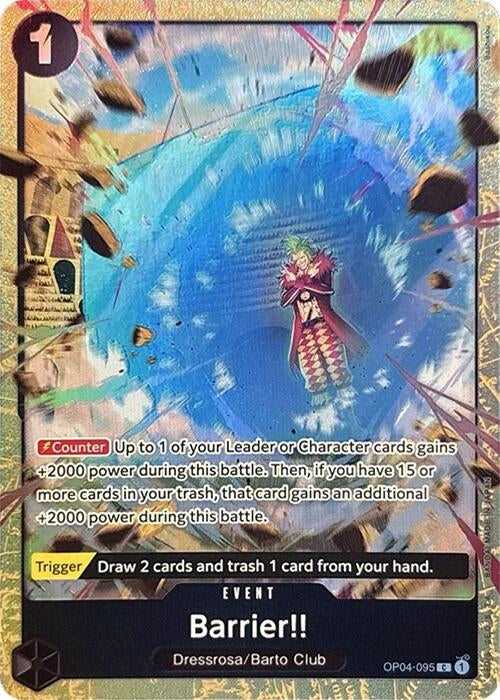 Image for Barrier!! (Premium Card Collection -Best Selection Vol. 2-) - One Piece Card Game