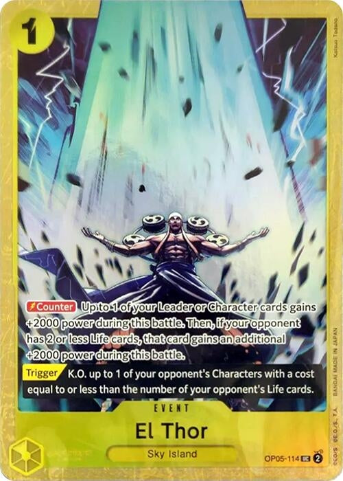 Image for El Thor (Premium Card Collection -Best Selection Vol. 2-) - One Piece Card Game