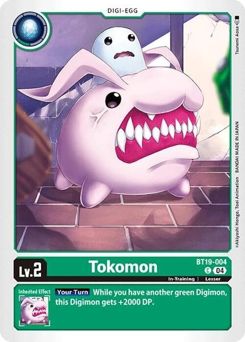 Image for Tokomon - Digimon Card Game
