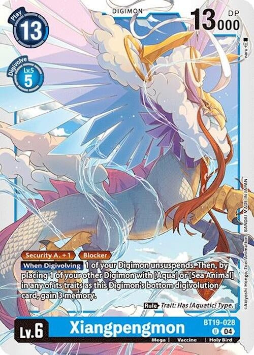 Image for Xiangpengmon - Digimon Card Game