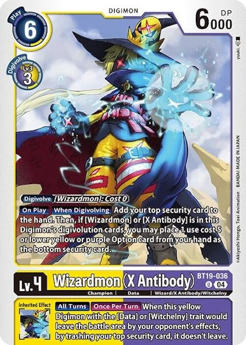 Image for Wizardmon (X Antibody) - Digimon Card Game