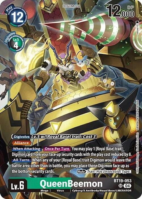 Image for QueenBeemon - Digimon Card Game