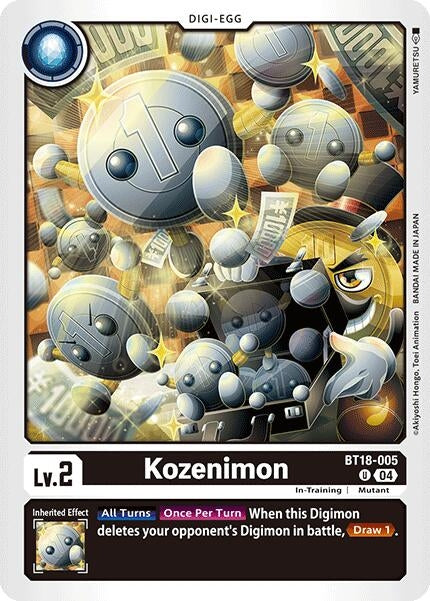 Image for Kozenimon - Digimon Card Game