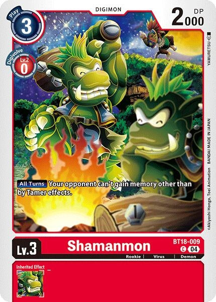 Image for Shamanmon - Digimon Card Game
