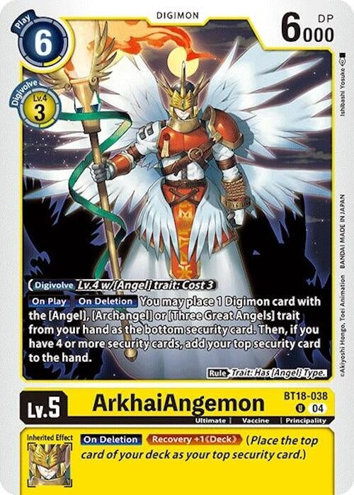 Image for ArkhaiAngemon - Digimon Card Game