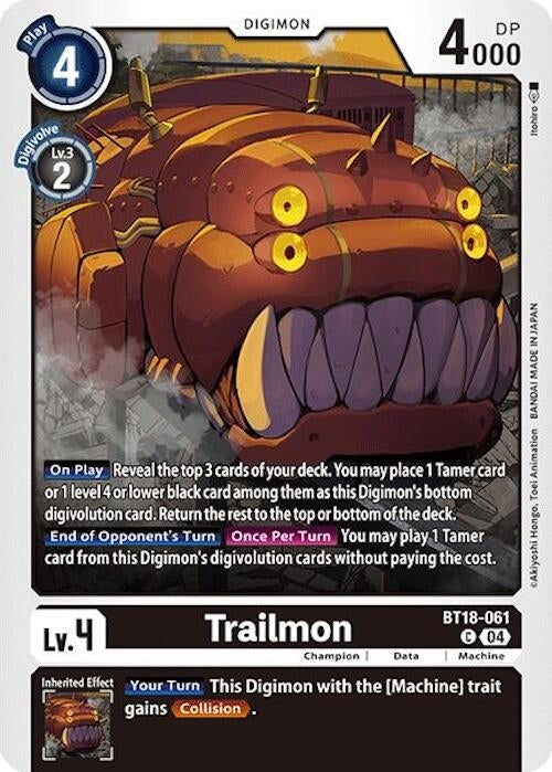 Image for Trailmon - Digimon Card Game