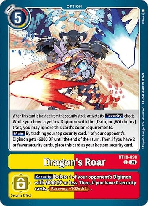 Image for Dragon's Roar - Digimon Card Game