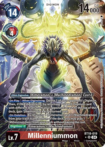 Image for Millenniummon (Alternate Art) - Digimon Card Game