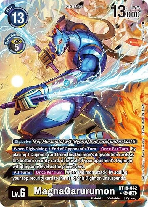 Image for MagnaGarurumon (Alternate Art) - Digimon Card Game